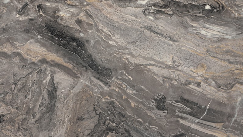 Скинали Egger Мрамор чиполлино серый F093 ST15 / Дуб Хэлфорд чёрный H2031 ST10 8x640x4100